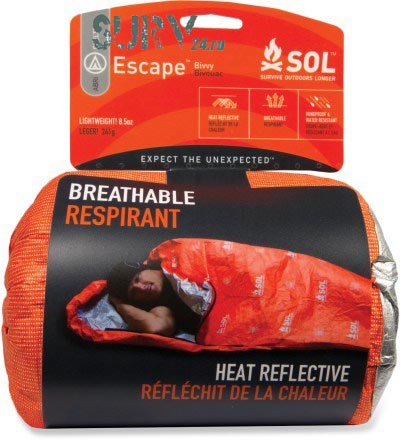 Дышаший термоспальник Sol Escape Bivvy (оранжевый)