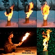 Огонь Лебедева (Свеча Лебедева) 0.5 метра (2 часа горения)