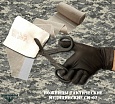 Медицинские ножницы (тактические изогнутые тупоконечные) SurvMed SM-02 (черные)