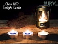Свечи длительного горения UCO tealight candle 4 hour (белые)