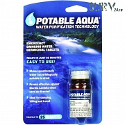 Таблетки для очищения и обеззараживания воды Portable Aqua