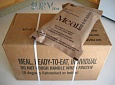 MRE сухпаек, Индивидуальный рацион питания армии США (кейс А, меню 1-12 - коробка из 12 разных меню)