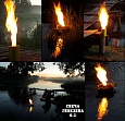 Огонь Лебедева (Свеча Лебедева) 0.3 метра (2 часа горения)